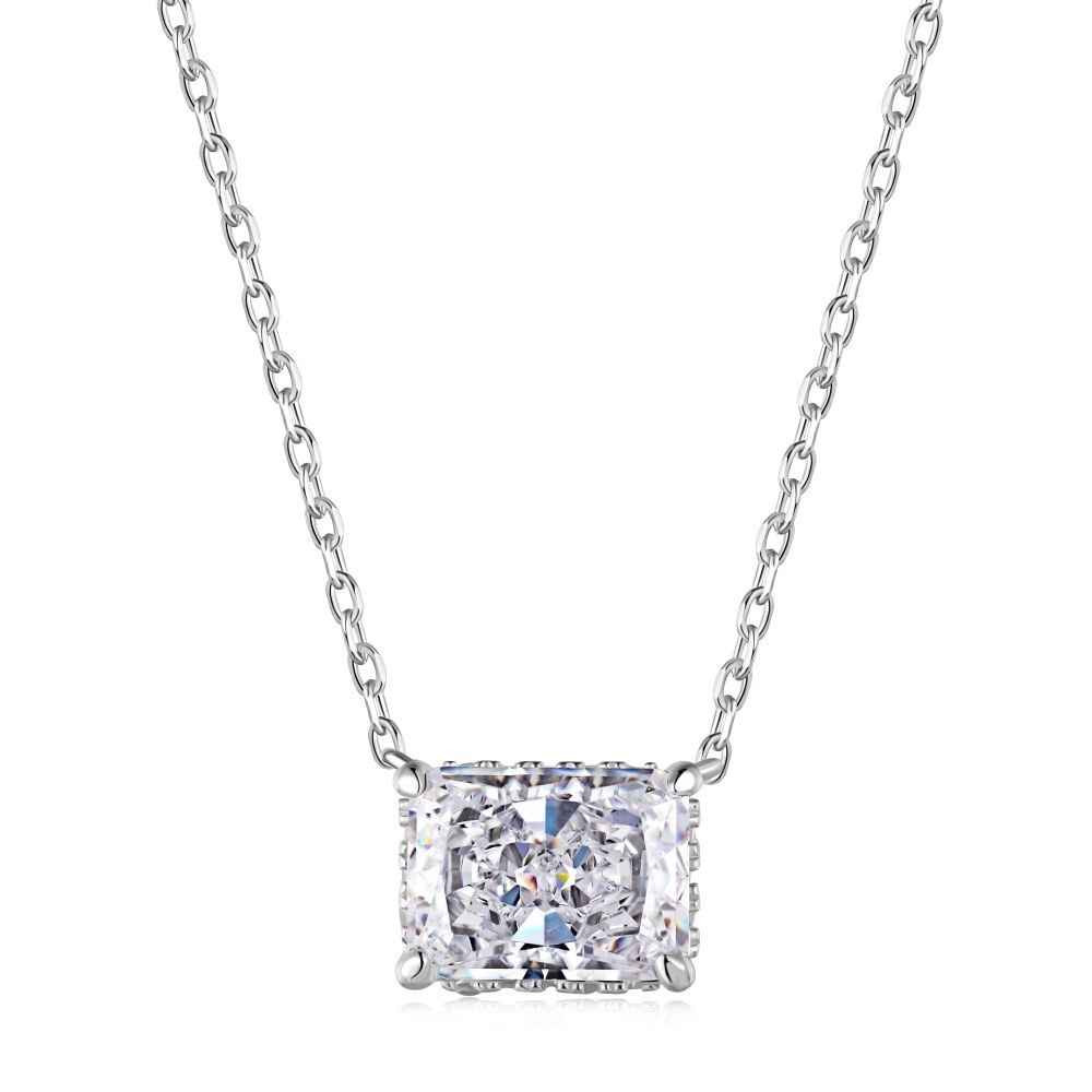 1.75ct Radiant Cut Necklace